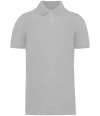 KB2025 K2025 Kariban Organic 180 Piqué Polo Shirt Granite Heather colour image